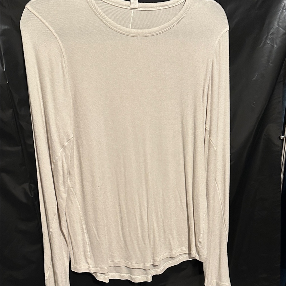 Lululemon Athletica Beige Knit Top